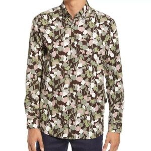 Ted Baker London Men's‎ Poplar Abstract Floral Print Button Shirt Size 3 (M)